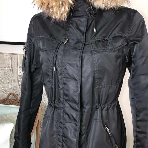 SAM. Hudson parka real fur size M - Picture 2 of 16